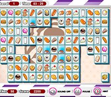 Food mahjong grátis
